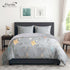 Florida Fiesta 4 Piece Comforter Set in Box - Perfect for Gifting - 1 Double Bedsheet & 1 Double Comforter with 2 Pillow Covers